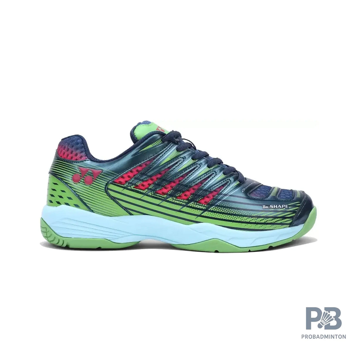Yonex Tour Dominant 2 Mens Badminton Shoes ( Dark Sea/ Bright Lime/ Water Melon)