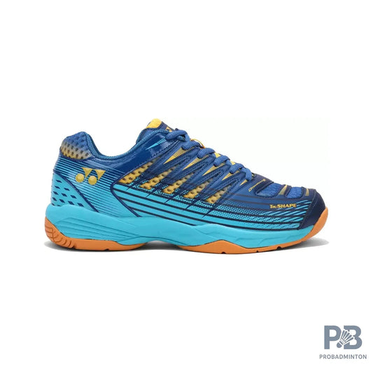 Yonex Tour Dominant 2 Mens Badminton Shoes ( Sailor Blue/ Bright Aqua Bright Gold)