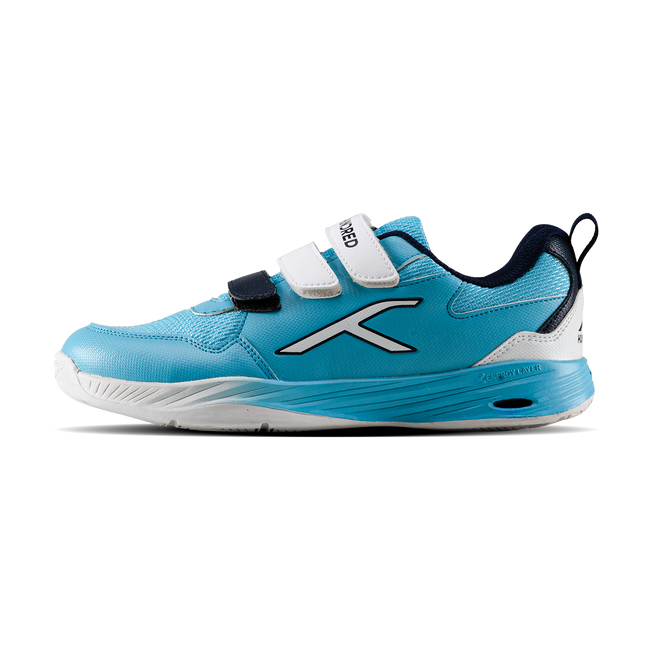 Hundred Court Champions Badminton Shoe | Blue/White/Navy