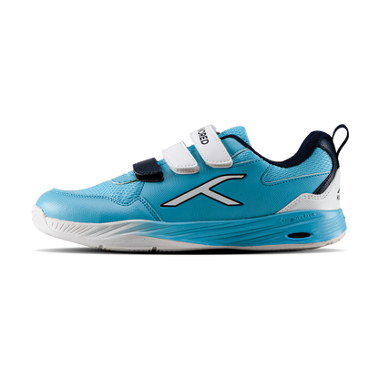 Hundred Court Champions Badminton Shoe | Blue/White/Navy
