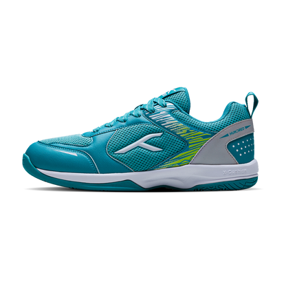 Hundred COURT STAR PRO Badminton Shoe | TURQUOISE/WHITE/LIME