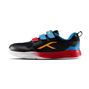 Hundred Court Champions Badminton Shoe | Black/Blue/Red