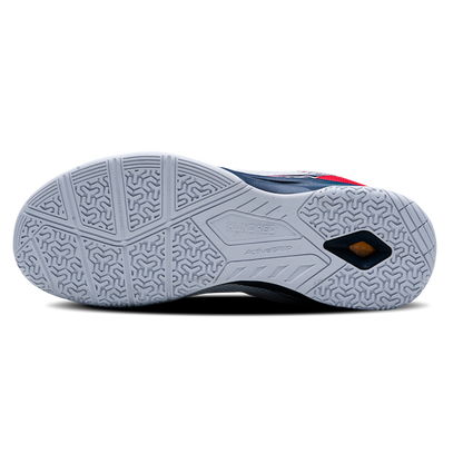 Hundred Court Star Pro Badminton Shoes WHITE/NAVY/RED