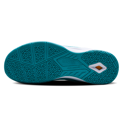 Hundred COURT STAR PRO Badminton Shoe | TURQUOISE/WHITE/LIME