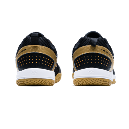 Hundred COURT STAR PRO Badminton Shoe | BLACK/GOLD