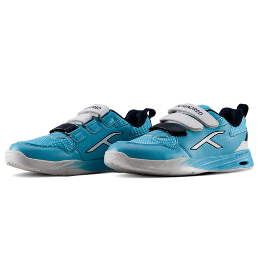 Hundred Court Champions Badminton Shoe | Blue/White/Navy