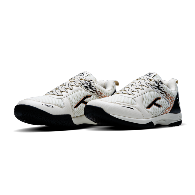 Hundred Court Star Pro Badminton Shoes LEMONADE/BLACK
