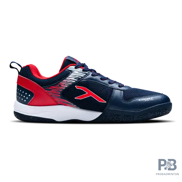 Hundred court Star Pro Badminton Shoes NAVY/RED/WHITE