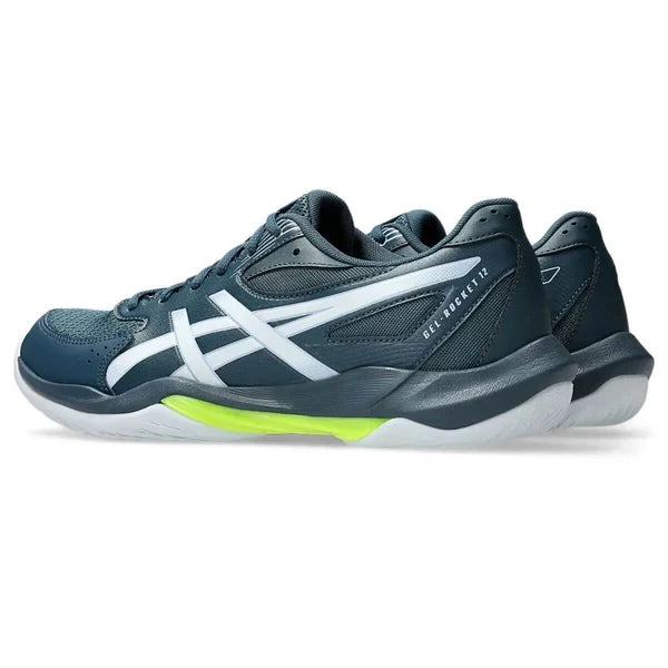 Asics Gel Rocket 12 Badminton Shoe |  Raw Indigo/White