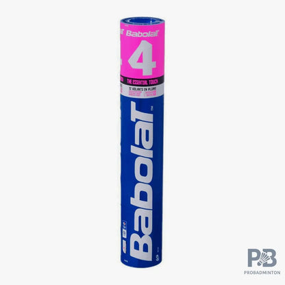Babolat 4 Badminton Feather Shuttlecock (Speed 76)