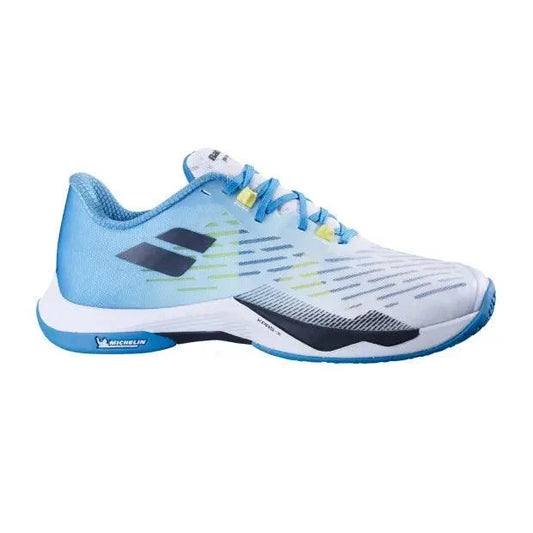 Babolat Shadow Tour 5 Badminton Shoes (Algier Blue) – Professional Indoor Court Shoes