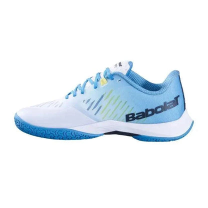 Babolat Shadow Tour 5 Badminton Shoes (Algier Blue) – Professional Indoor Court Shoes