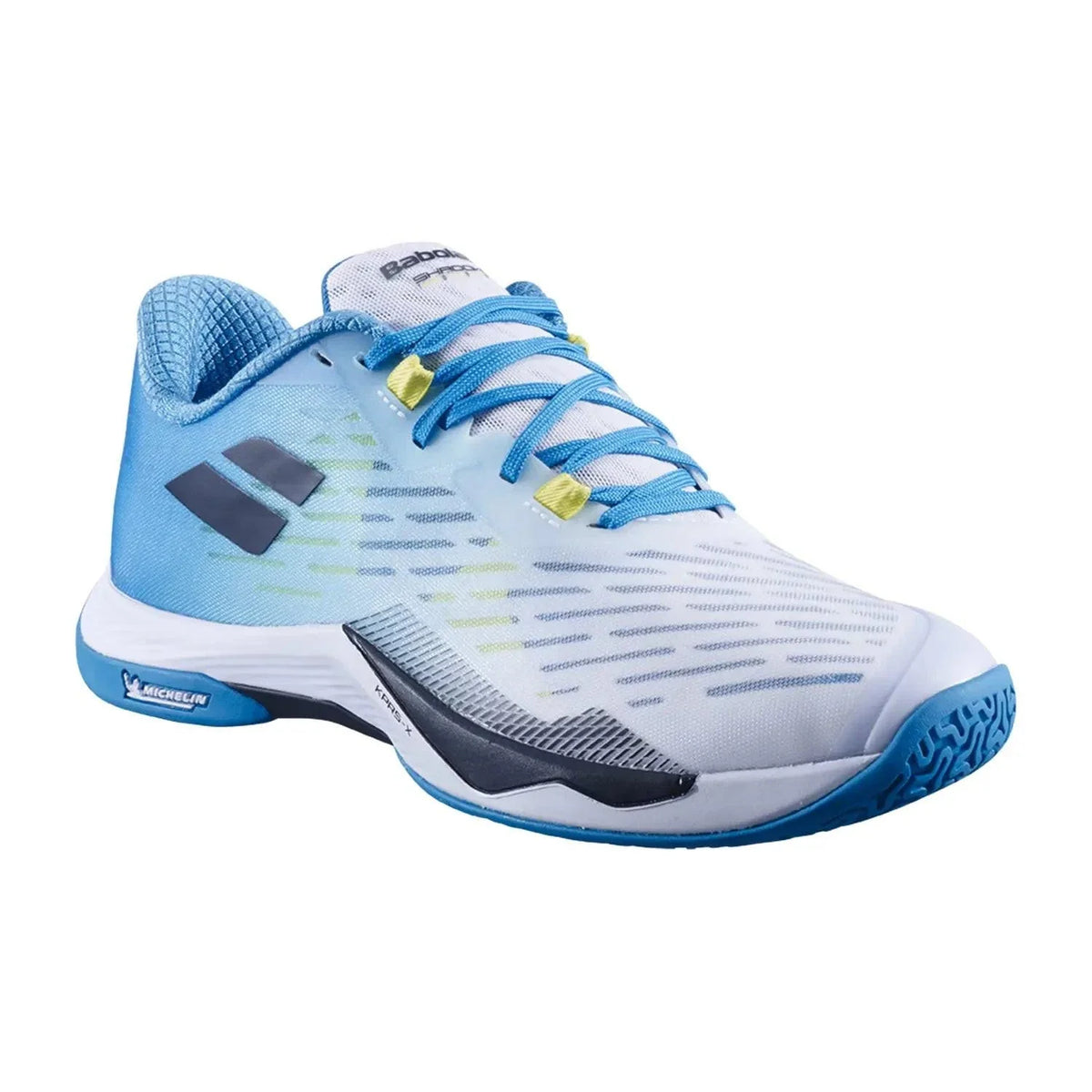 Babolat Shadow Tour 5 Badminton Shoes (Algier Blue) – Professional Indoor Court Shoes