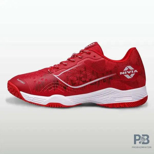 Nivia Hy-Court 3.0 Badminton Shoe | Red