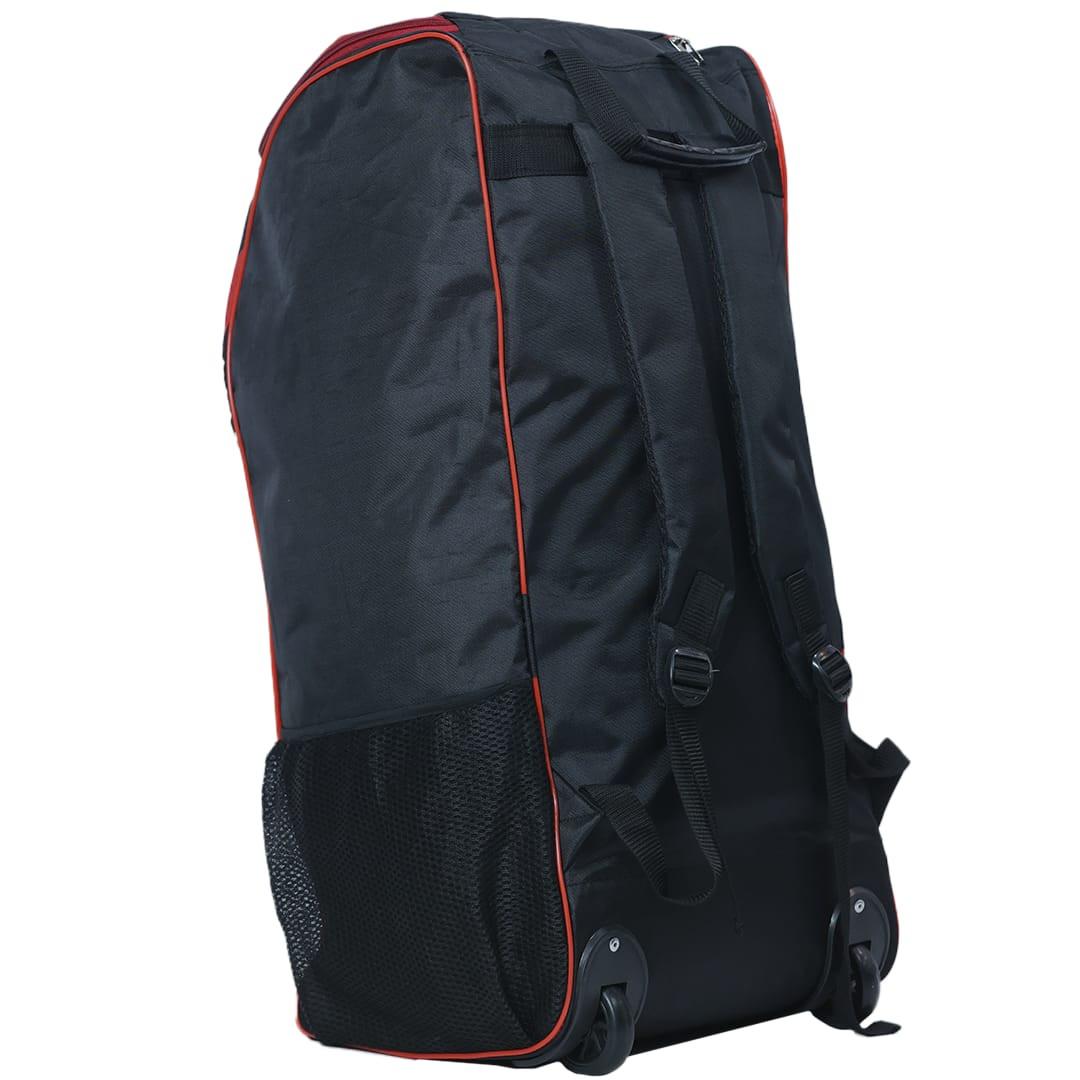 SS Chase Cricket Kit Bag with Wheels – Water-Resistant Premium Fabric, Separate Shoe Pocket & Padded Shoulder Straps