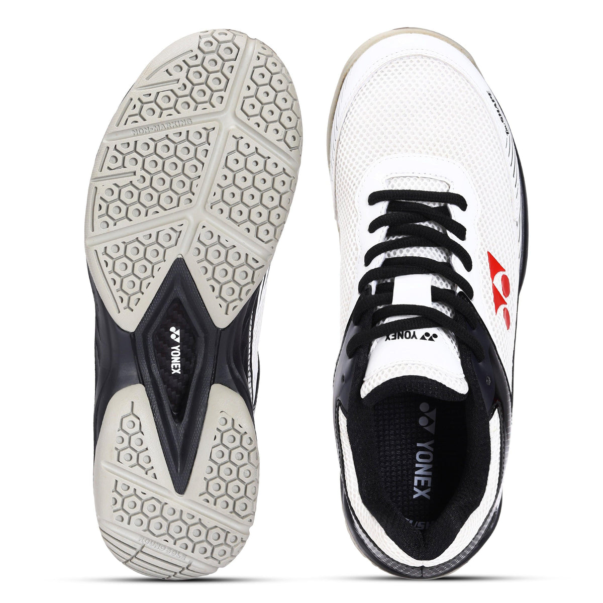 Yonex HY-Ultra I Badminton Shoe | White/Black