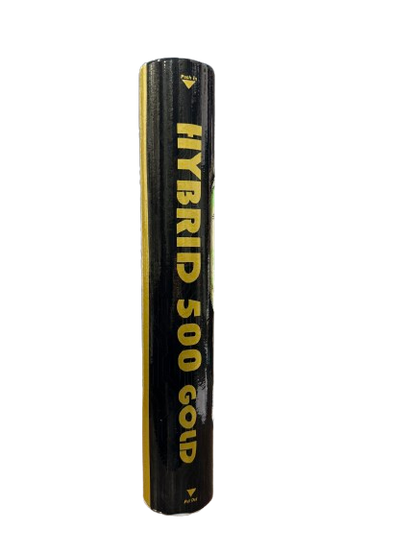 Powermax Hybrid 500 Gold – Premium Hybrid Badminton String for Power & Control