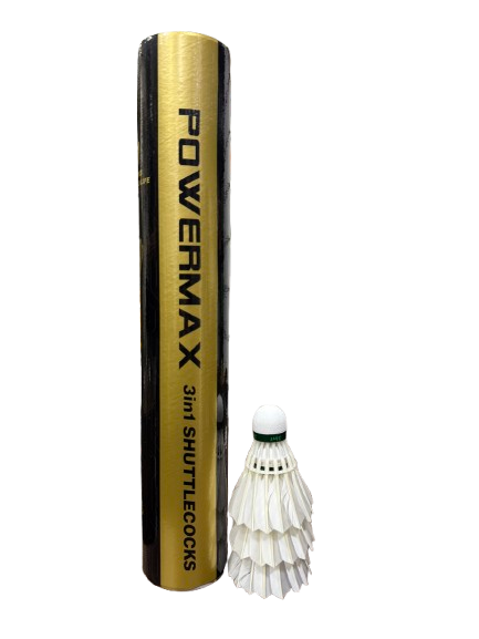 Powermax Hybrid 500 Gold – Premium Hybrid Badminton String for Power & Control
