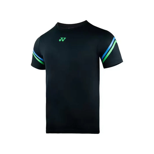 Yonex 2812 Mens Round Neck T-Shirt JET BLACK