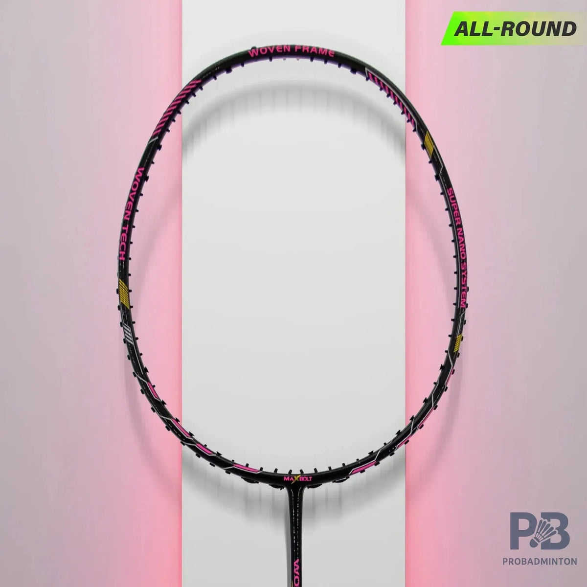 Maxbolt Woven Tech 60 Badminton Racket (Assorted Colours)