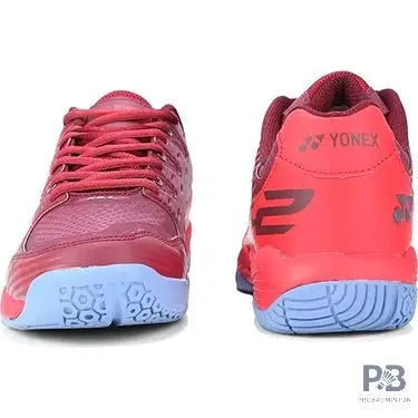 Yonex Tour Skill 2 JR Badminton Shoes (CABERNET FLAME / SCARLET MOUNTAIN)