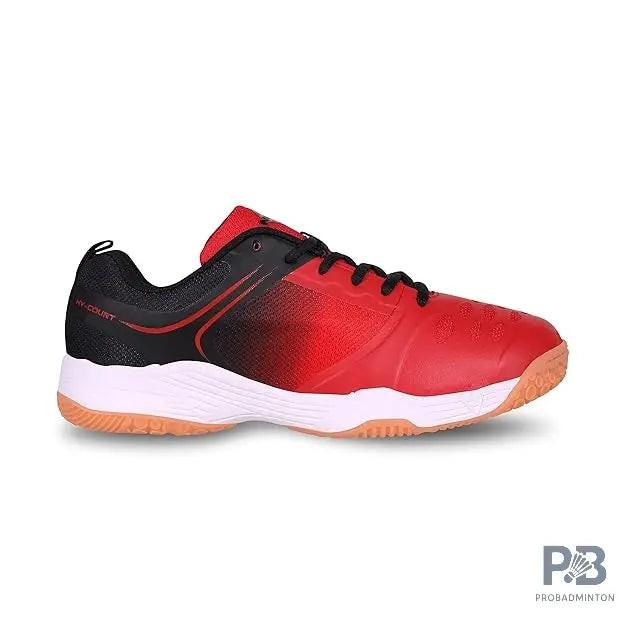 Nivia Hy-Court 3.0 Badminton Shoe | Red/Black