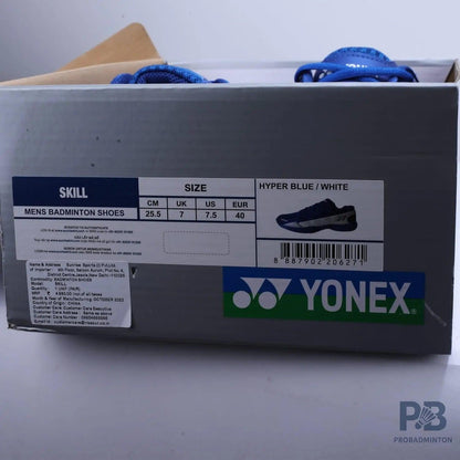 Yonex Skill Badminton Shoe - Hyper Blue/White