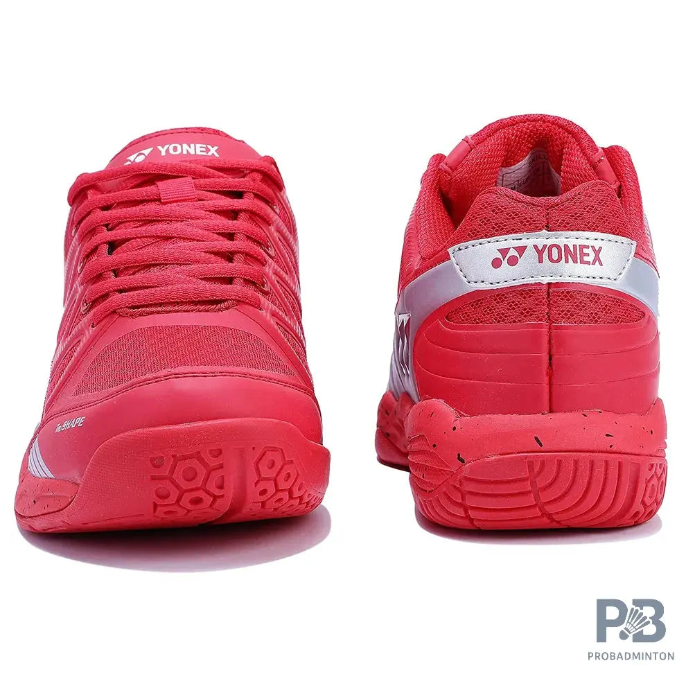 Yonex Skill Badminton Shoe - Red/Silver