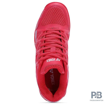 Yonex Skill Badminton Shoe - Red/Silver