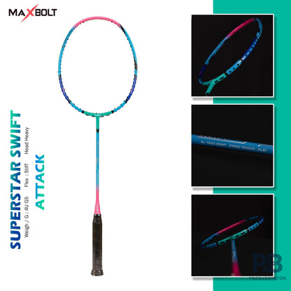 Maxbolt Super Star Swift Badminton Racquet