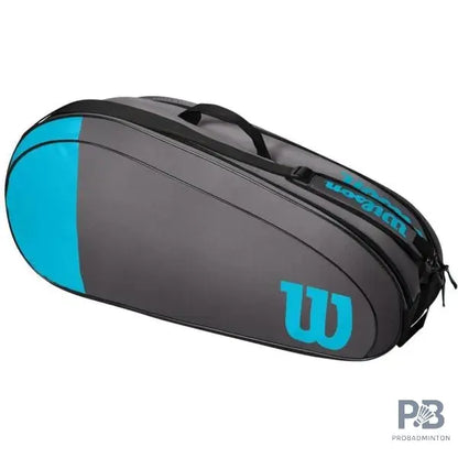 Wilson Badminton Kit Bag RF TEAM 12 6 Racquet Bag in 2 colors | Tournament Edition, Dual Compartments | Best Wilson Kit Bag in India