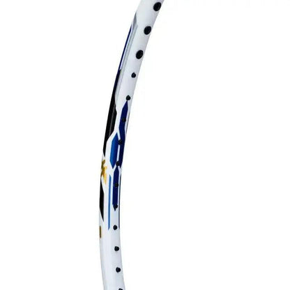Lining Axforce Blast Badminton Racket | White/Navy