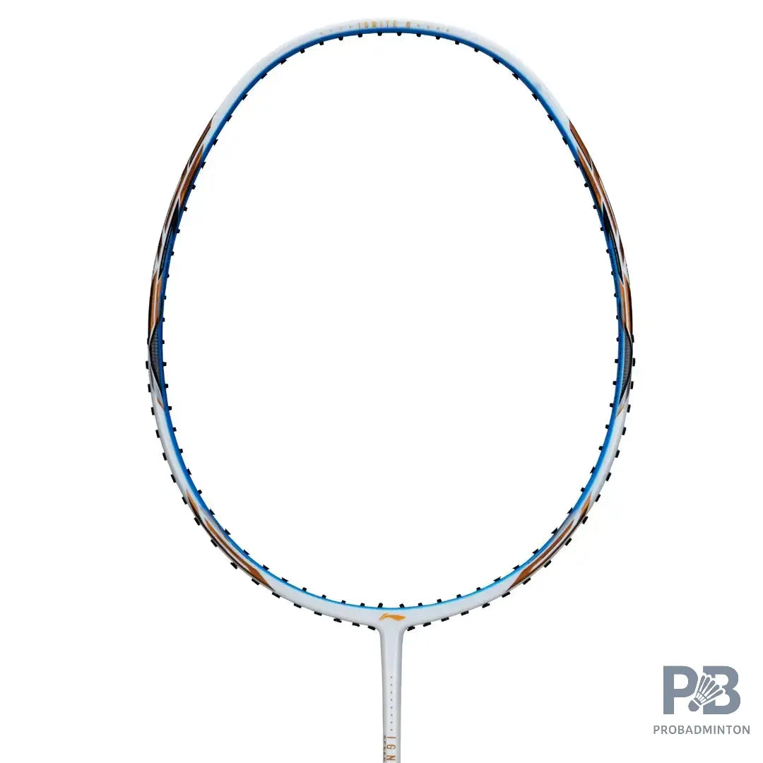 Li-Ning Ignite 8 Badminton Racket | White/Blue