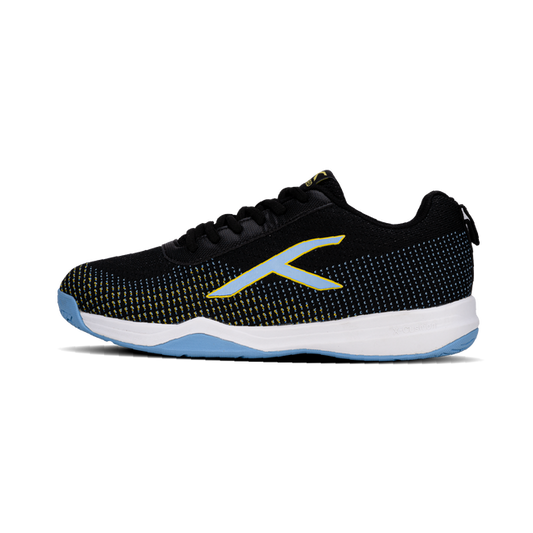 Hundred Blade Lite Badminton Shoe | BLACK/BLUE/YELLOW