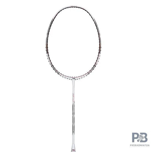 Li-Ning Ignite 8 Badminton Racket | Pearl White/Fire Red