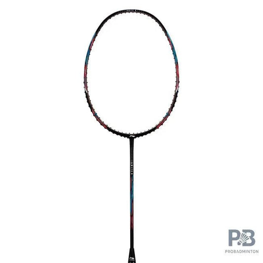 Li-Ning Ignite 8 Badminton Racket | Black Maple Red/Real Teal