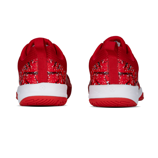 Hundred Blade Badminton Shoe | RED / BLACK