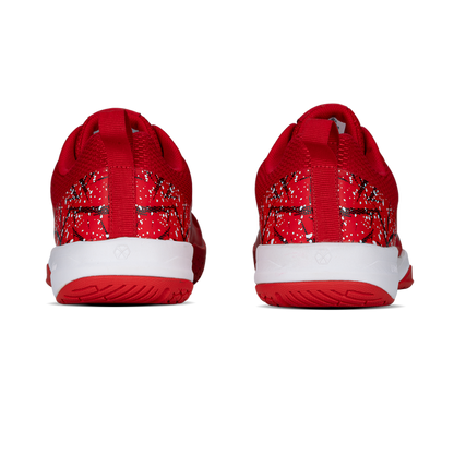 Hundred Blade Badminton Shoe | RED / BLACK