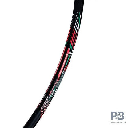 Lining G-Force 3900 Superlite II Badminton Racquet | Dark Grey/ Red