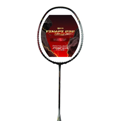 Apacs Finapi 232 Next Gen Badminton Racket – UHM Graphite All-Round Racket with 40LBS Tension