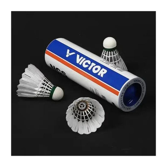 Victor NCS Pro Badminton Shuttlecock | High-Performance Feather Shuttle (Pack of 6)