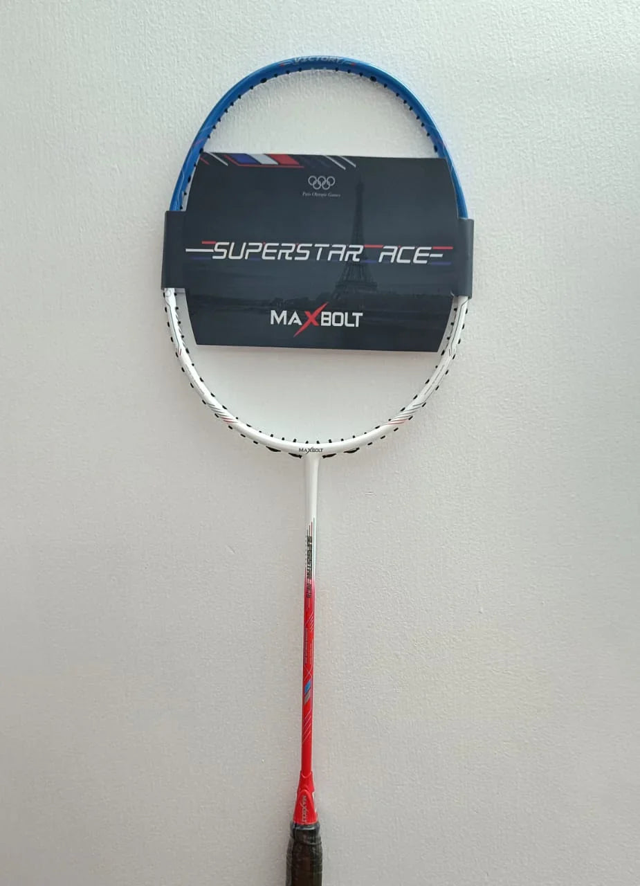 MAXBOLT Superstar ACE Badminton Racket – Lightweight 675mm | Speed Play Style