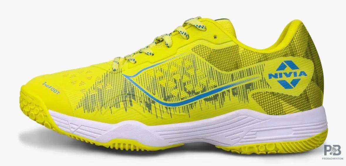 Nivia Hy-Court 3.0 Badminton Shoe | Yellow Plum