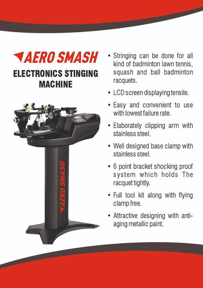 Aerosmash Gutting Machine S3169 | Professional Badminton Stringing / Gutting Machine