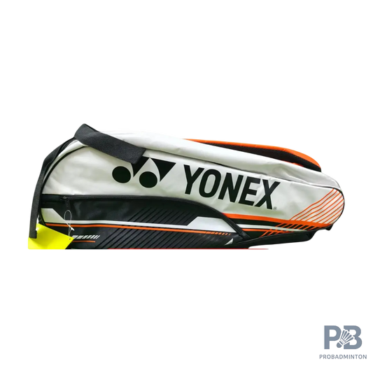 Yonex BT9 Tournament Kit Bag 324-1129 (White/Black) – Top Badminton Kit Bag in India