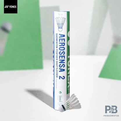 YONEX Aerosensa AS2 Feather Badminton Shuttlecock (Pack of 12)