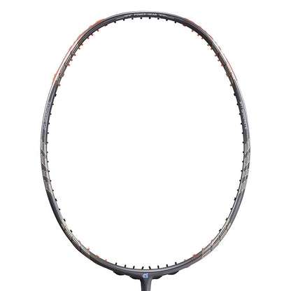 Apacs Z-Ziggler Badminton Racket (Unstrung) - Black/Orange – Powerful Stiff Racket for Advanced Players