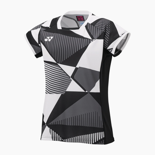 Yonex T-Shirt Round Neck 20850EX | Black | Lightweight Badminton Sports T-Shirt for Women