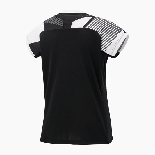 Yonex T-Shirt Round Neck 20850EX | Black | Lightweight Badminton Sports T-Shirt for Women