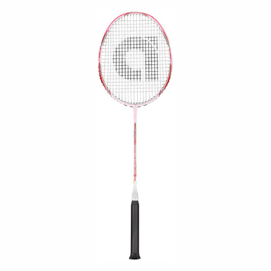 Apacs Feather Weight 55 Badminton Racquet (Unstrung) - White/Pink – Ultra-Lightweight Racket for Beginners & Ladies